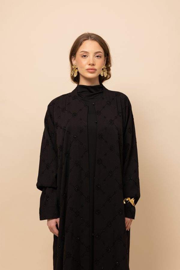 MIDNIGHT STONE ABAYA - Image 2