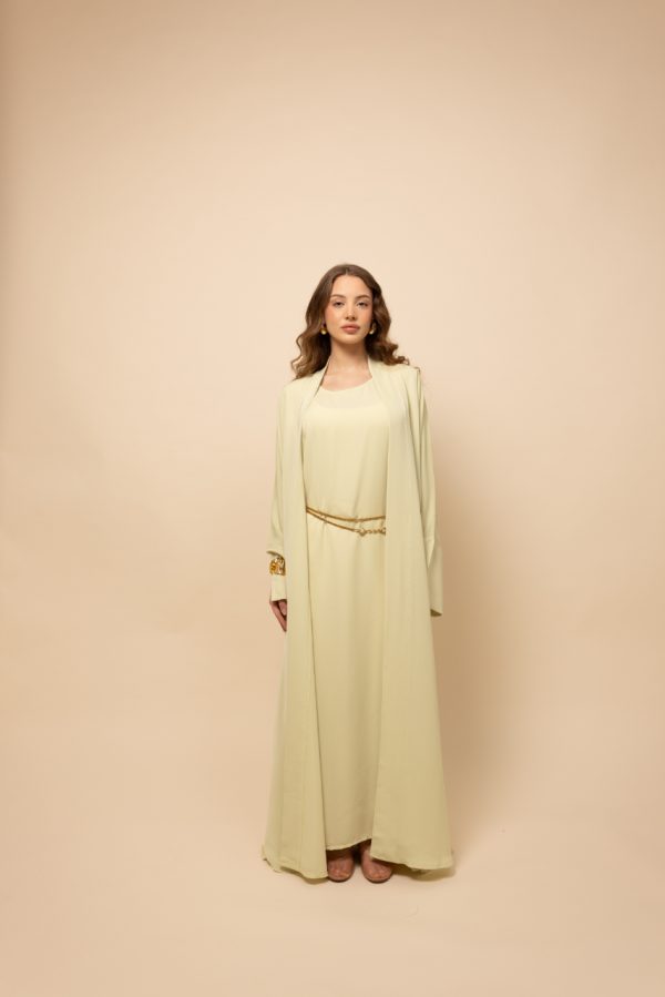 LIME GREEN ESSENTIAL ABAYA